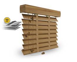 Jaluzele cu lamele ECO 50mm, scară cu bandă