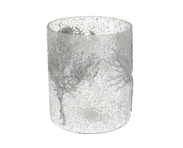 Suport lumânare Twig și ⌀15cm argintiu