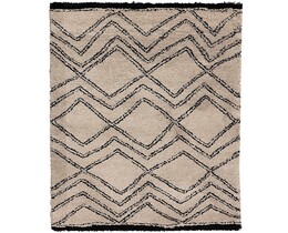 Covor Royal Nomadic nisip/negru 120x170cm