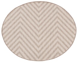 Covor Lineo bej/nur 120cm