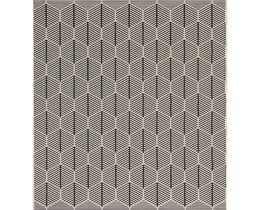 Covor Cottage negru/bej 200x290cm