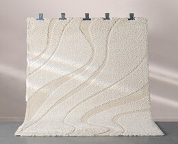 Covor Relief crem 160x230 cm