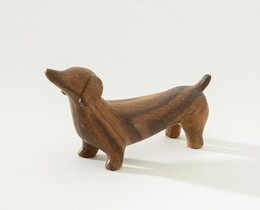 Figurină ceramică câine Bruno 17x4x11 cm