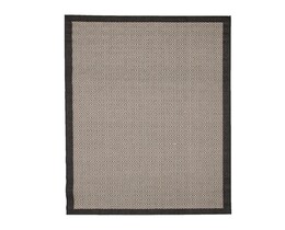 Covor Modern Geometric negru/ nisipos 160x230cm