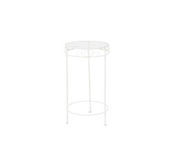 Suport pentru plante Daisy 50cm alb