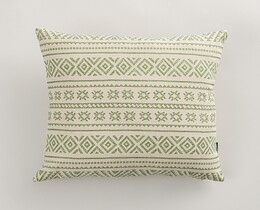 Husă de pernă pentru pernă Ethno Verde 45x45 cm