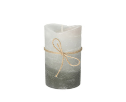 Lumânare Dorotea 15 cm gri închis cristal