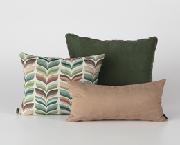 Set perne dormitor Homely Folk verde