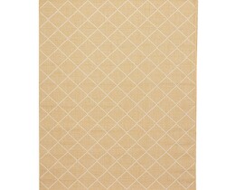 Covor Lineo auriu-miere/alb-zăpadă 160x230cm