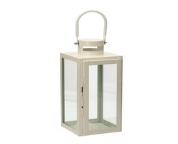 Felinar metalic Elegance Alb 40 cm