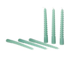 Set lumânări Pazzo 6 bucăți verde