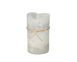 Lumânare Dorotea 15 cm cristal gri