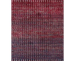 Covor Roșu-cireș regal/bleumarin 160x230cm