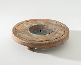 Podstawka pentru lumanare Rustic Flame 15 cm
