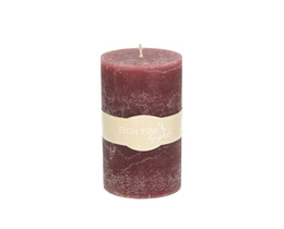 Lumânare Lea 15cm bordo