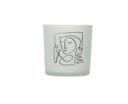 Suport lumânare Face II 13cm