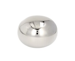 Glob decorativ argintiu ⌀27cm
