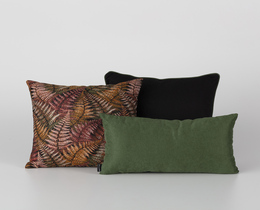 Set perne pentru living Fern Flower maro