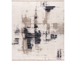 Covor Boho crem/albastru marinar 200x290cm