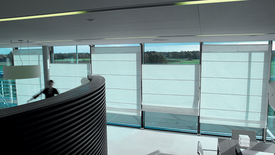 Jaluzele interioare casetate